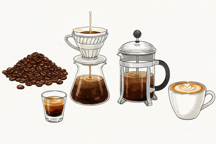 Dark Roast vs. Light Roast: What Actually Changes Inside the Bean
